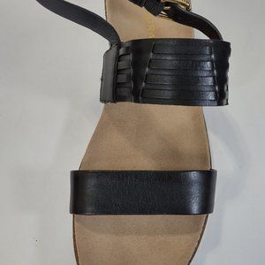 Cole Haan OriginalGrand Huarache Sandal Black Leather Sz 11